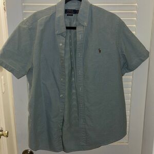 Polo by Ralph Lauren Men's Lovat Oxford Short Sleeve Shirt